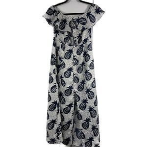 LUCA Pineapple Maxi Dress Size S
